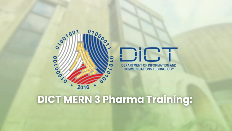 DICT MERN Pharma Training project by PCI Tech Center