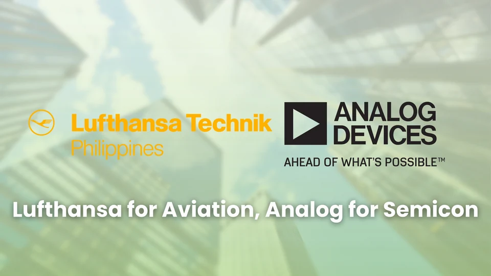 Lufthansa for Aviation, Analog for Semicon project by PCI Tech Center